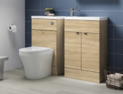 PCP/SCP New York Fusion Bathroom Furniture - Clam Packed Ref DP058207.
